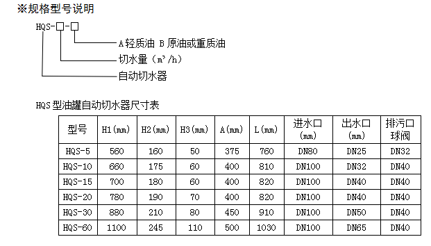 油罐自動(dòng)切水器 油罐自動(dòng)切水器