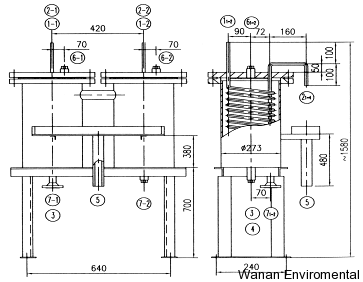 采樣冷卻器結(jié)構(gòu) 采樣冷卻器結(jié)構(gòu)