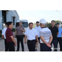 國慶節(jié)前夕，市委副書記、代市長林繼軍一行來我公司視察檢查安全生產(chǎn)工作